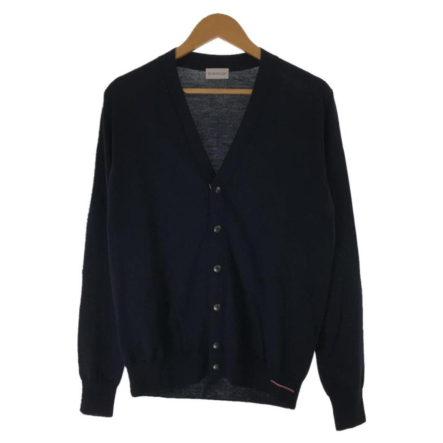 MONCLER MAGLIONE TRICOT CARDIGAN/M/E20919423300/NVY :2324550576395:セカンド ...