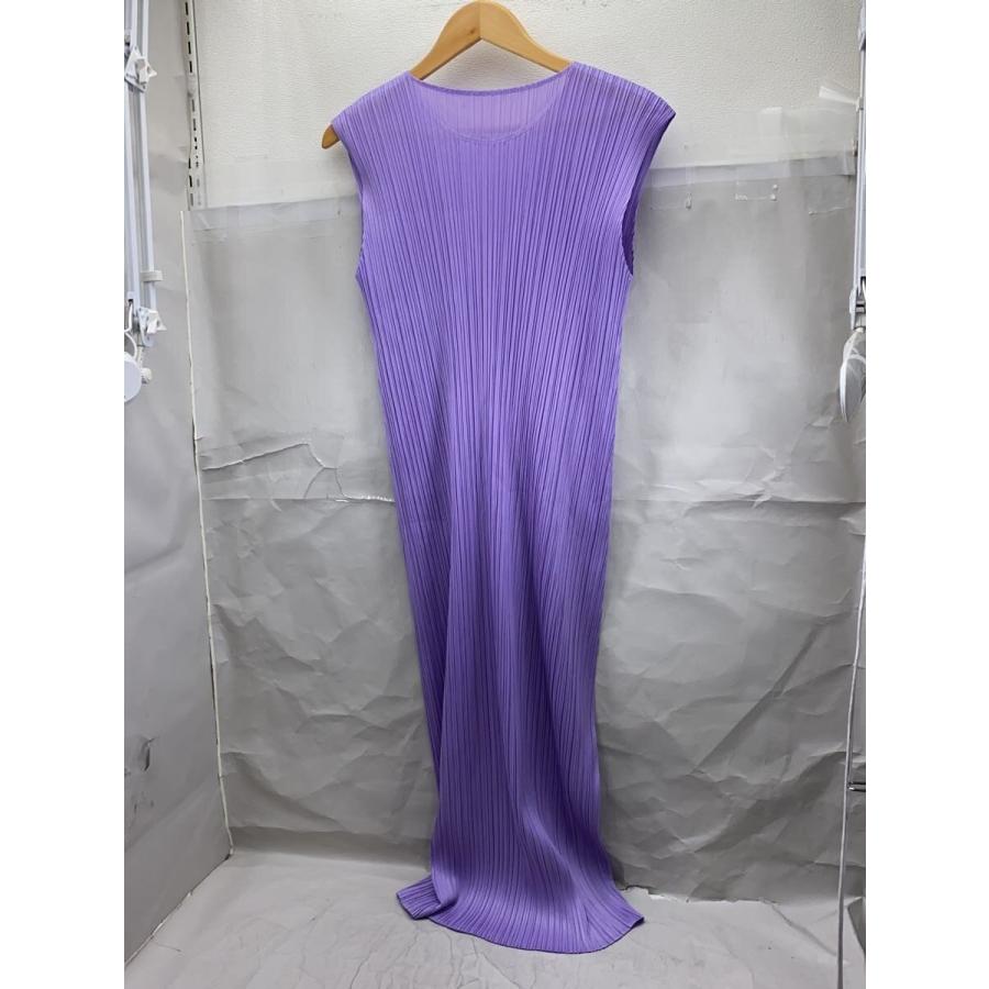 PLEATS PLEASE ISSEY MIYAKE◇ノースリーブワンピース/5/ポリエステル 