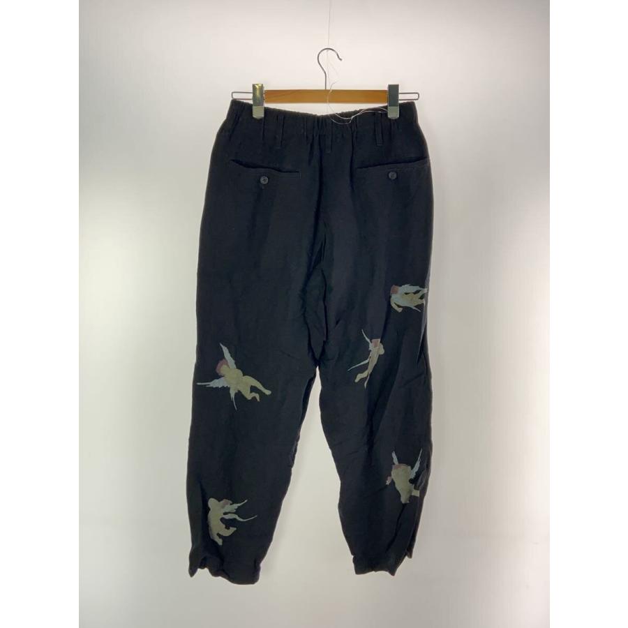 yohji yamamoto POUR HOMME◇24SS/ANGEL PRINT PANTS/2/コットン yohji yamamoto POUR HOMME◇24SS/ANGEL PRINT PANTS/2/コットン