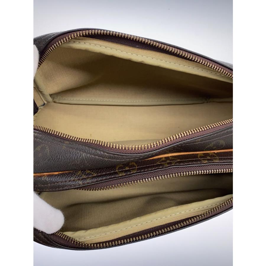 LOUIS VUITTON◇リポーターPM_モノグラム・キャンバス_BRW/PVC/BRW