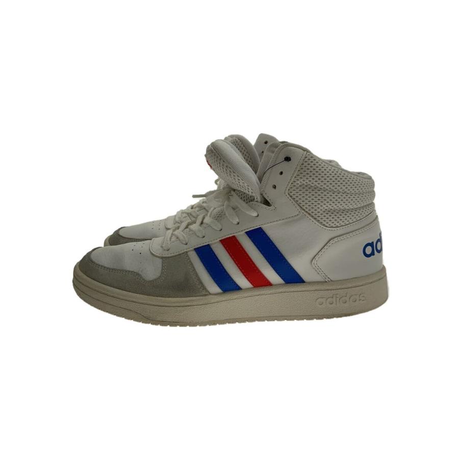 adidas◇ネオレーベル/HOOPS 2.0 MID/フープス ミッド/ホワイト adidas◇ネオレーベル/HOOPS 2.0 MID/フープス ミッド/ホワイト