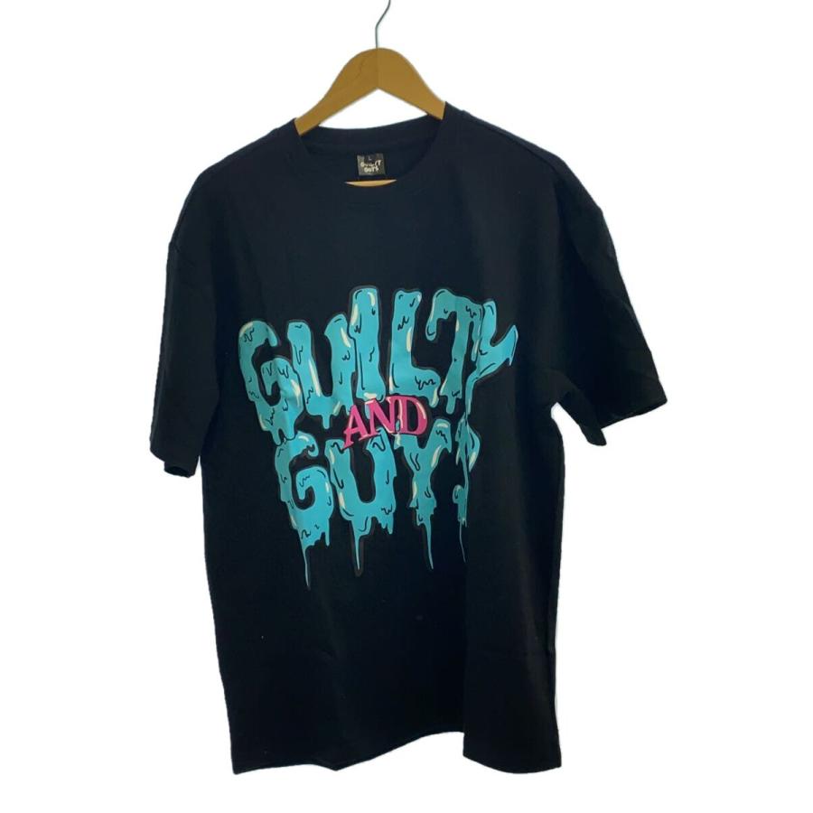GUILTY GUYS◇Tシャツ/L/コットン/BLK : セカンドストリートYahoo!店