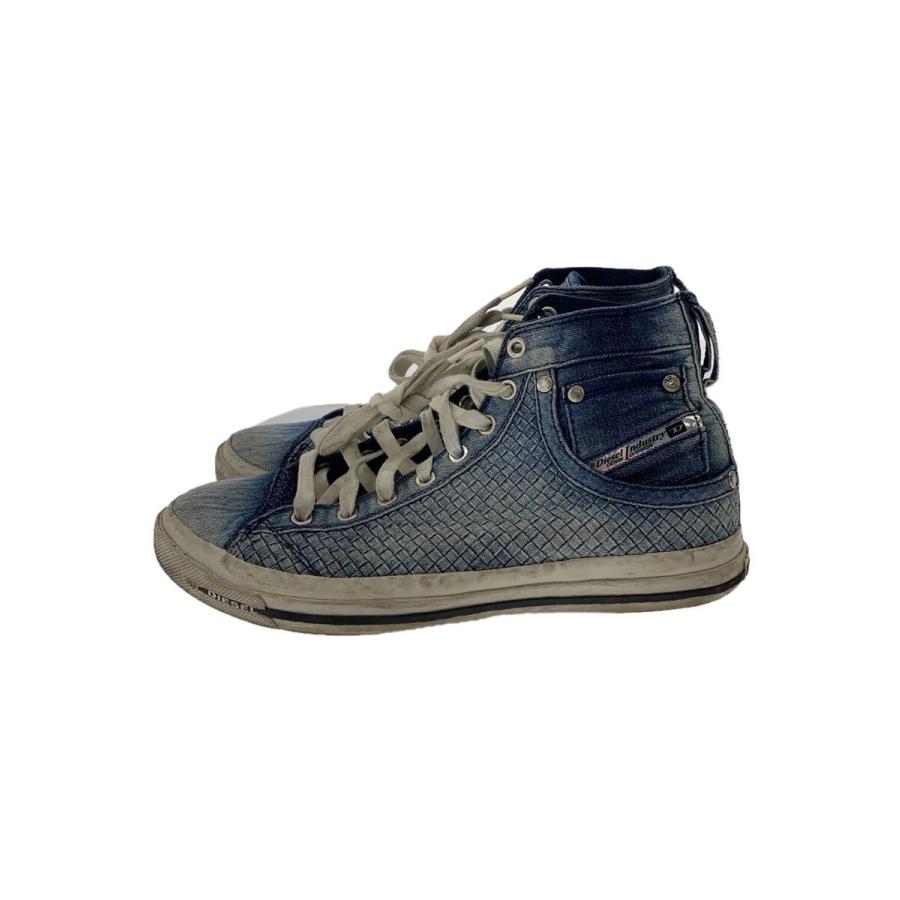 DIESEL◇DIESEL EXPOSURE 1/ハイカットスニーカー/27cm/IDG/デニム 