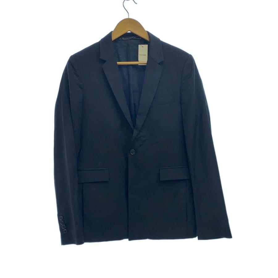 KRISVANASSCHE◇テーラードジャケット/46/ウール/BLK/1178-343-1775