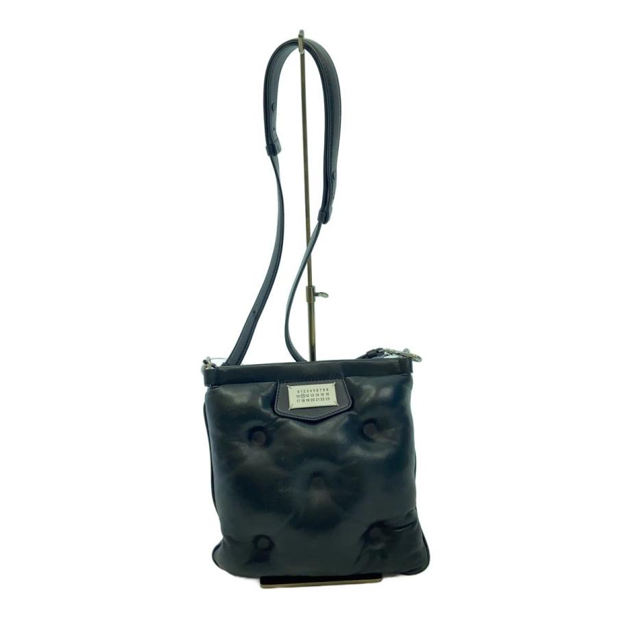 ■美品■　メゾンマルジェラ グラムスラム ショルダー バッグ レザー 黒 SB1WG0005 【52675】 Maison Margiela（メゾンマルジェラ） メゾン マルジェラ MAISON