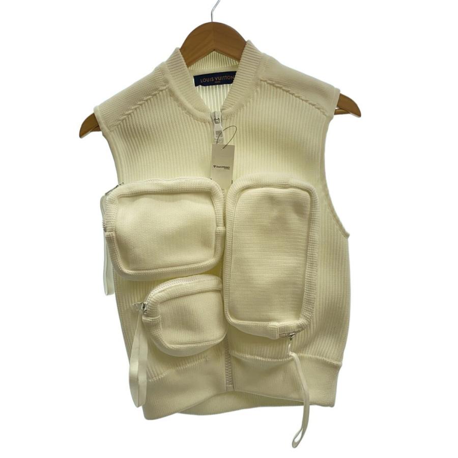 LOUIS VUITTON◇19SS/リブユーティリティベスト/ベスト/XL