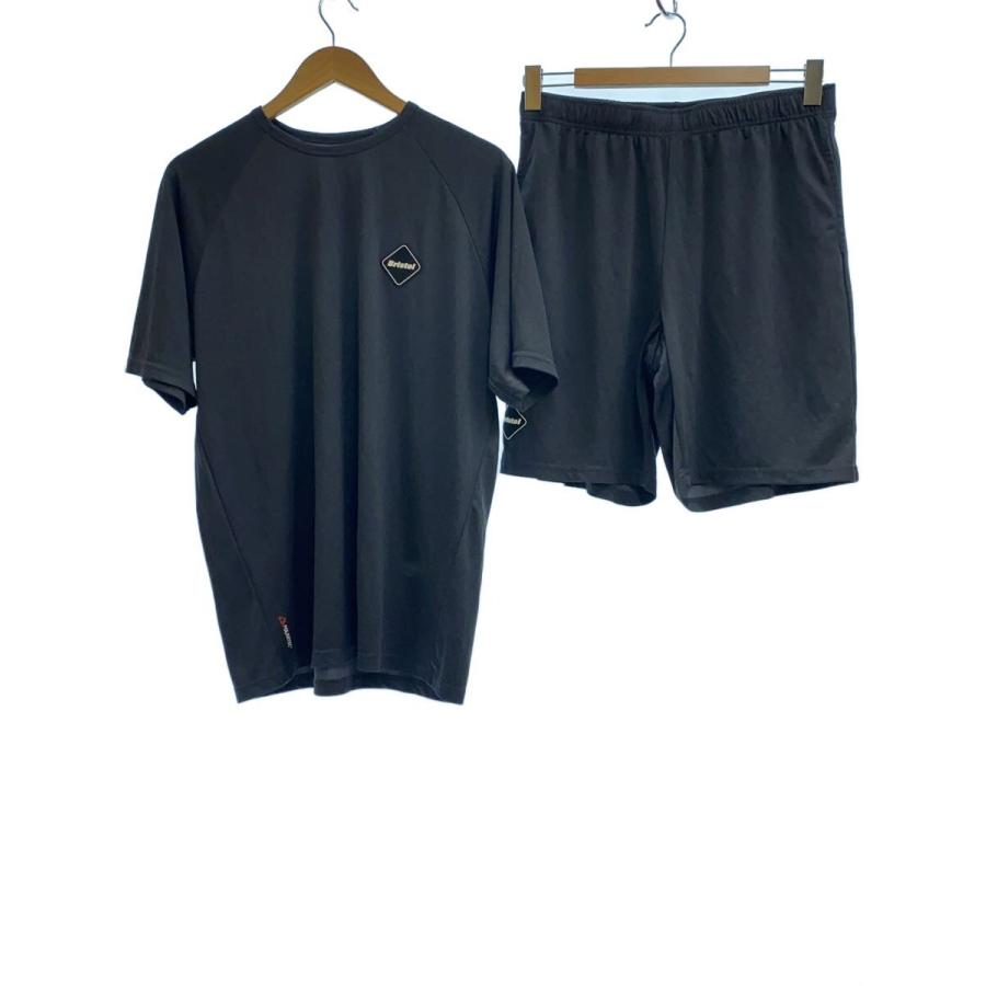 F.C.R.B.(F.C.Real Bristol)◇セットアップ/L/ポリエステル/GRY/FCRB