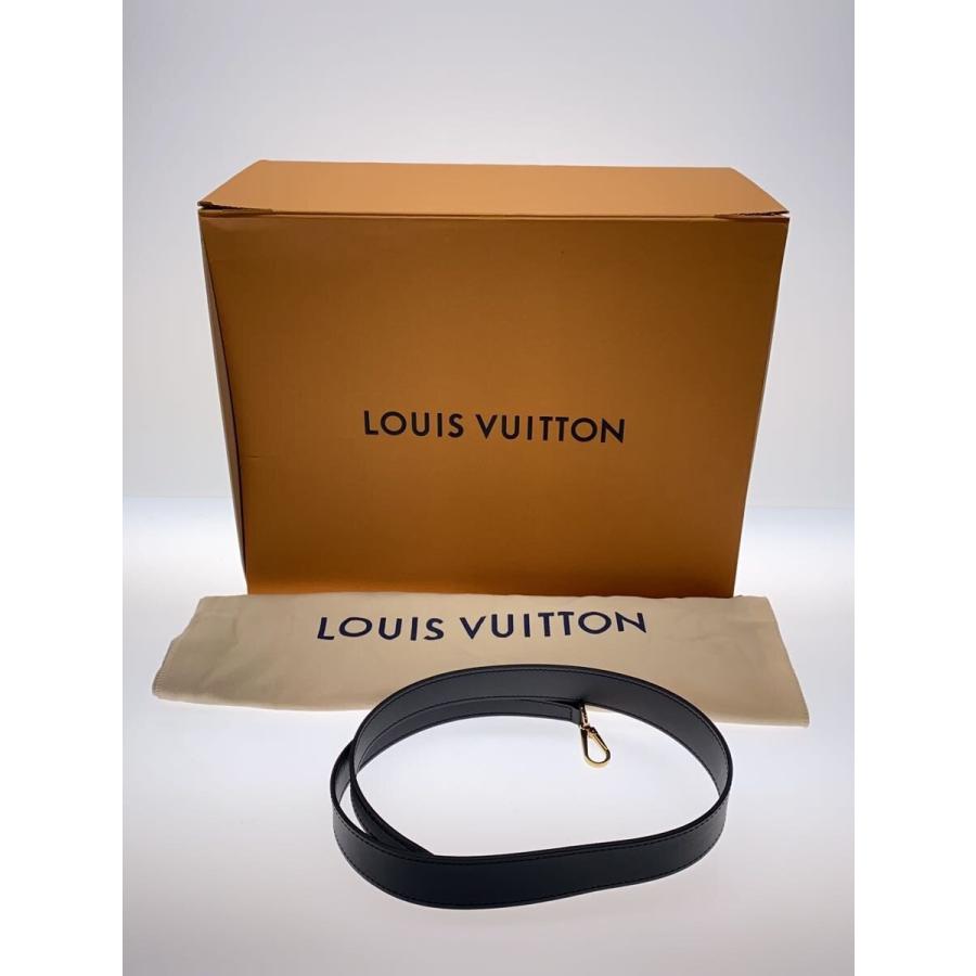 LOUIS VUITTON◆オンマイサイドPM_グレインカーフ_モノグラム・キャンバス_ノワール/レザー/BLK_6