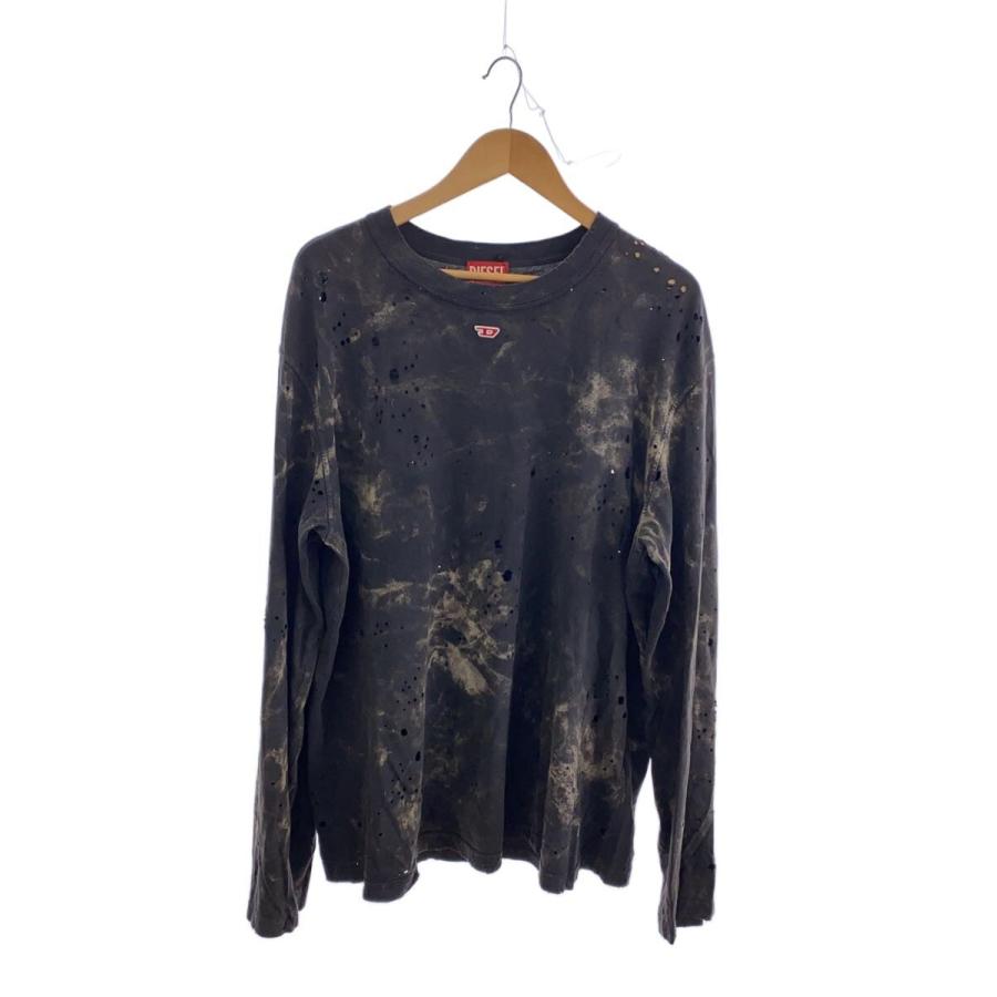 トップス diesel T-Crane-Ls-N2 DIESEL◇T-CRANE-LS-N2/長袖Tシャツ/L/コットン/A13384 : セカンド