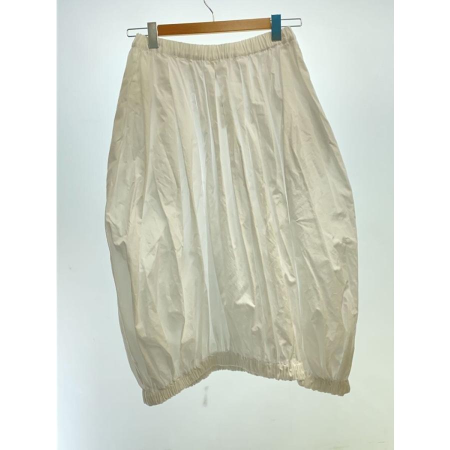 COMME des GARCONS GARCONS◇ロングスカート/S/コットン/WHT/RE-S023 
