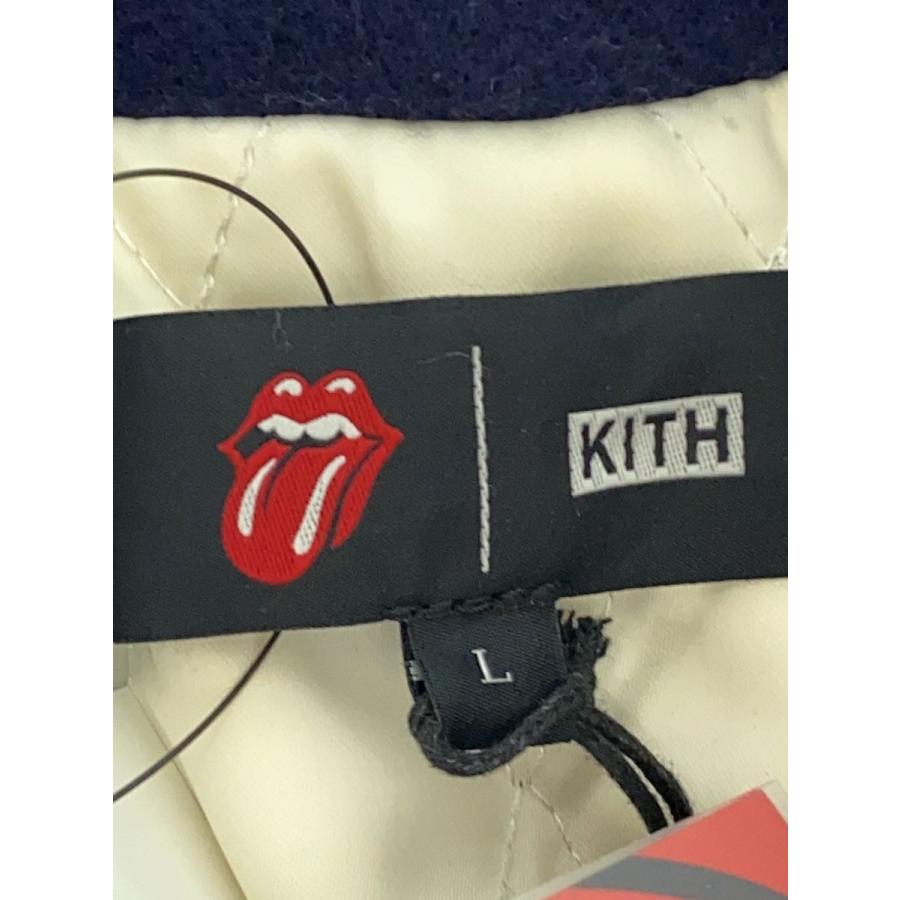 KITH◇KITH The Rolling StonesコラボJKT/L/ウール/NVY/25-020-060-000