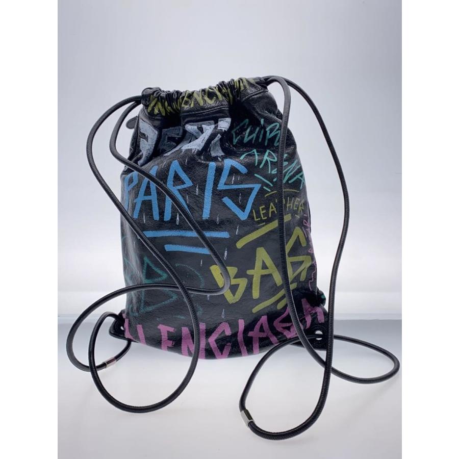 BALENCIAGA◇ドローストリング グラフィティ バックパック デイパック