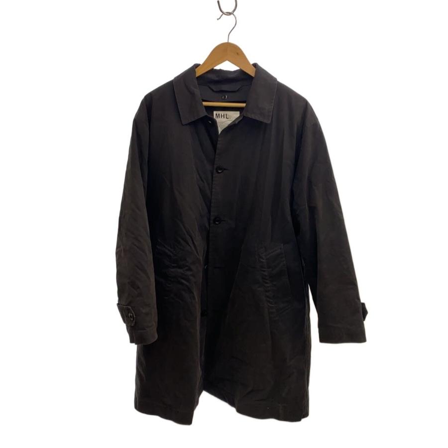 MHL.◇コート/L/コットン/BLK/596-9210500 : セカンドストリートYahoo