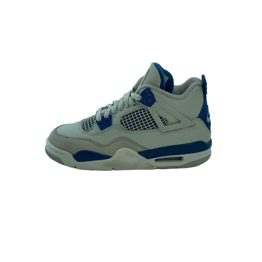 NIKE◇AIR JORDAN 4 RETRO GS_エア ジョーダン レトロ GS/23.5cm/WHT 