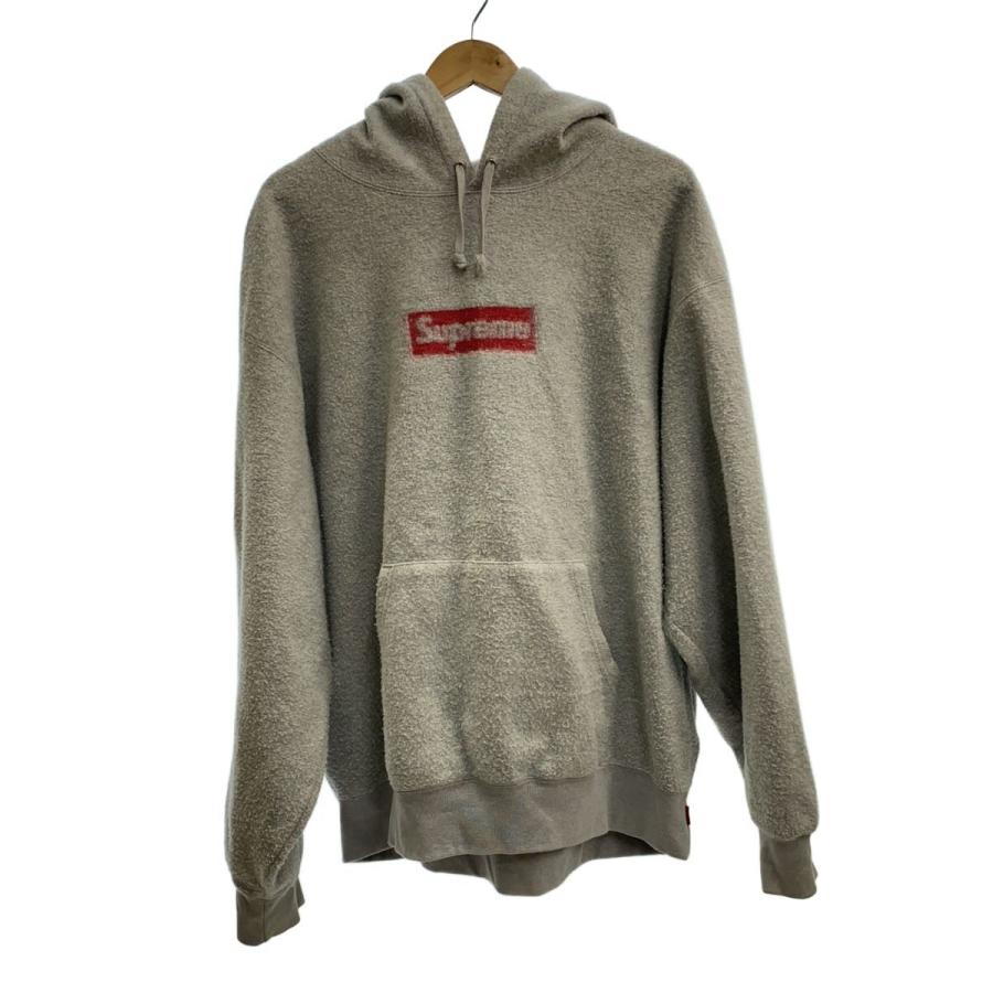 Supreme◇Inside Out Box Logo Hoodie/パーカー/XL/コットン/GRY