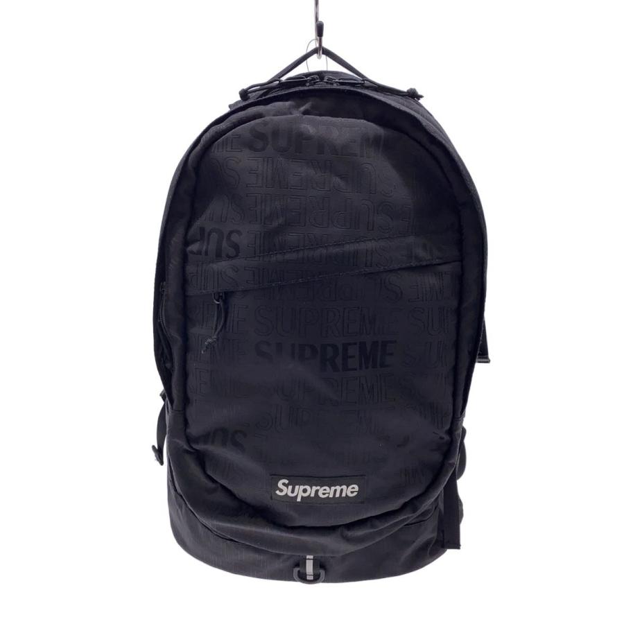 Supreme◇19SS/BACK PACK/リュック/--/BLK// : セカンドストリート