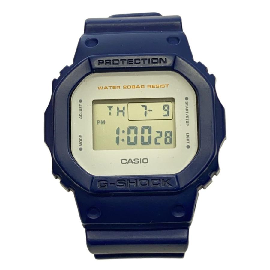 CASIO◇クォーツ腕時計・G-SHOCK/デジタル/NVY// : セカンドストリート