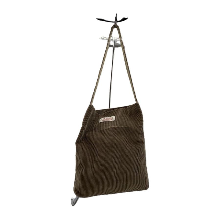 NICENESS コーデュロイ ショルダーバッグ NICENESS◇ショルダーバッグ/コーデュロイ/BRW// : セカンドストリート