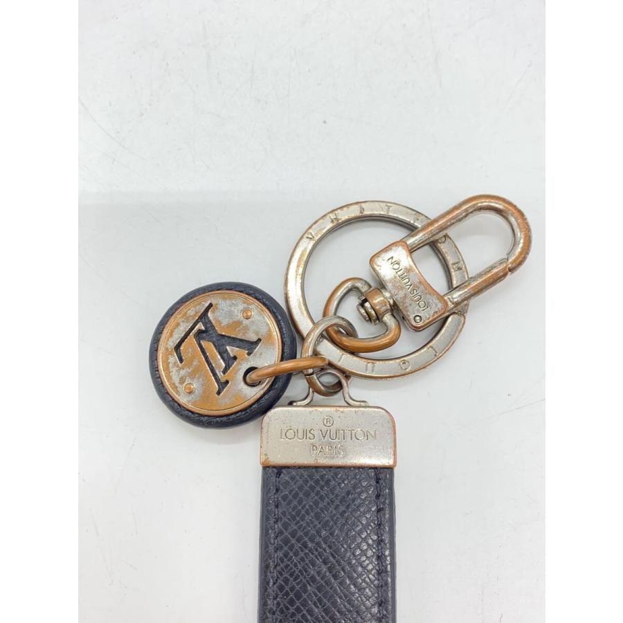Louis Vuitton キーホルダー ブラックレザー LOUIS VUITTON◇キーホルダー/レザー/BLK/メンズ : セカンドストリート