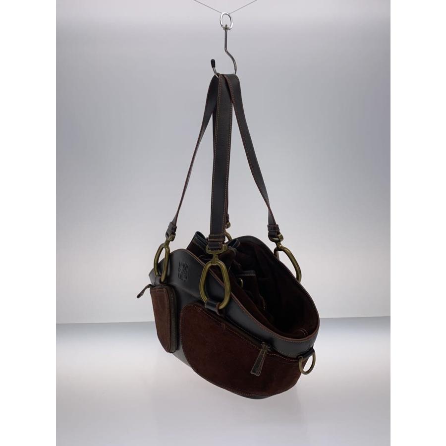 LOEWE◇ショルダーバッグ/スウェード/BRW : セカンドストリートYahoo 