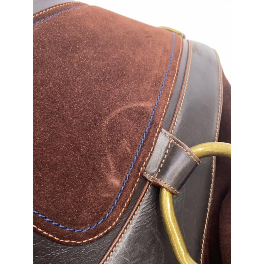 LOEWE◇ショルダーバッグ/スウェード/BRW : セカンドストリートYahoo