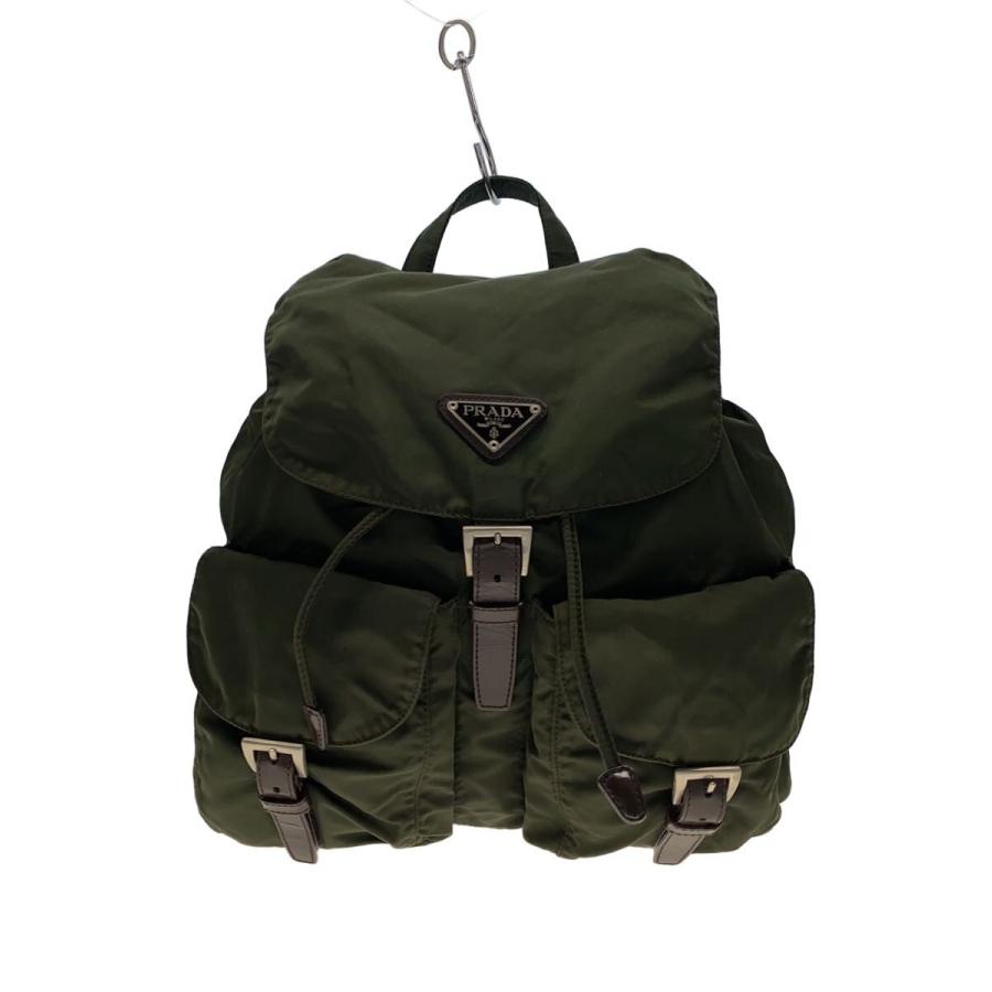 PRADA　ナイロンリュック PRADA◇リュック/ナイロン/KHK : セカンドストリートYahoo!店 - 通販