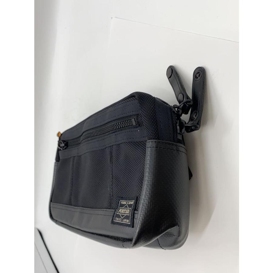 ⭐未使用⭐PORTER TANKER ウエストバッグ ブラック PORTER◇TANKER/タンカー/ウエストバッグ/ナイロン/BLK/無地