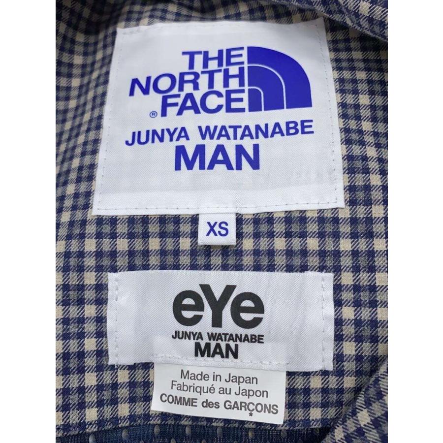 eYe JUNYA WATANABE MAN◇マウンテンパーカ/XS/コットン/GRY/チェック 