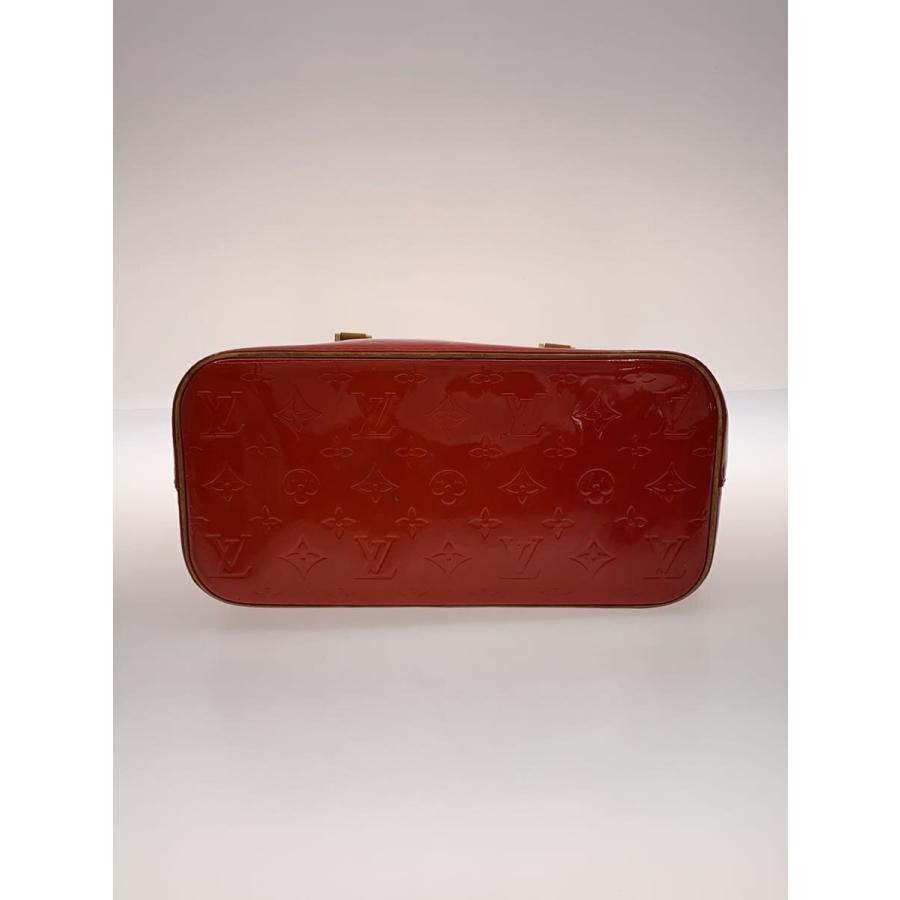 LOUIS VUITTON◇ヒューストン_モノグラム・ヴェルニ/エナメル/RED