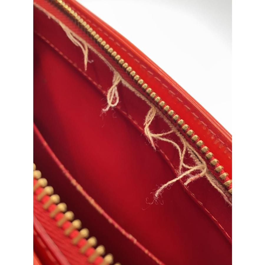 LOUIS VUITTON◇ヒューストン_モノグラム・ヴェルニ/エナメル/RED