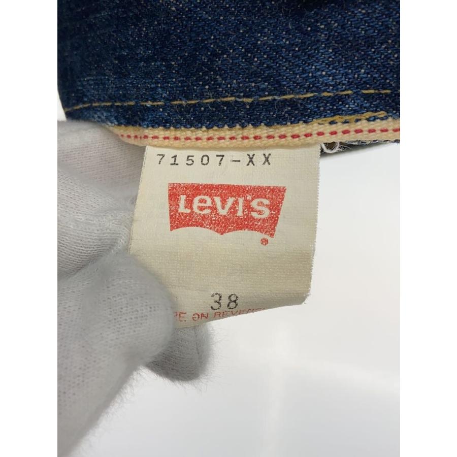 Levi's◇Gジャン/38/コットン/IDG/71507-XX// : セカンドストリート