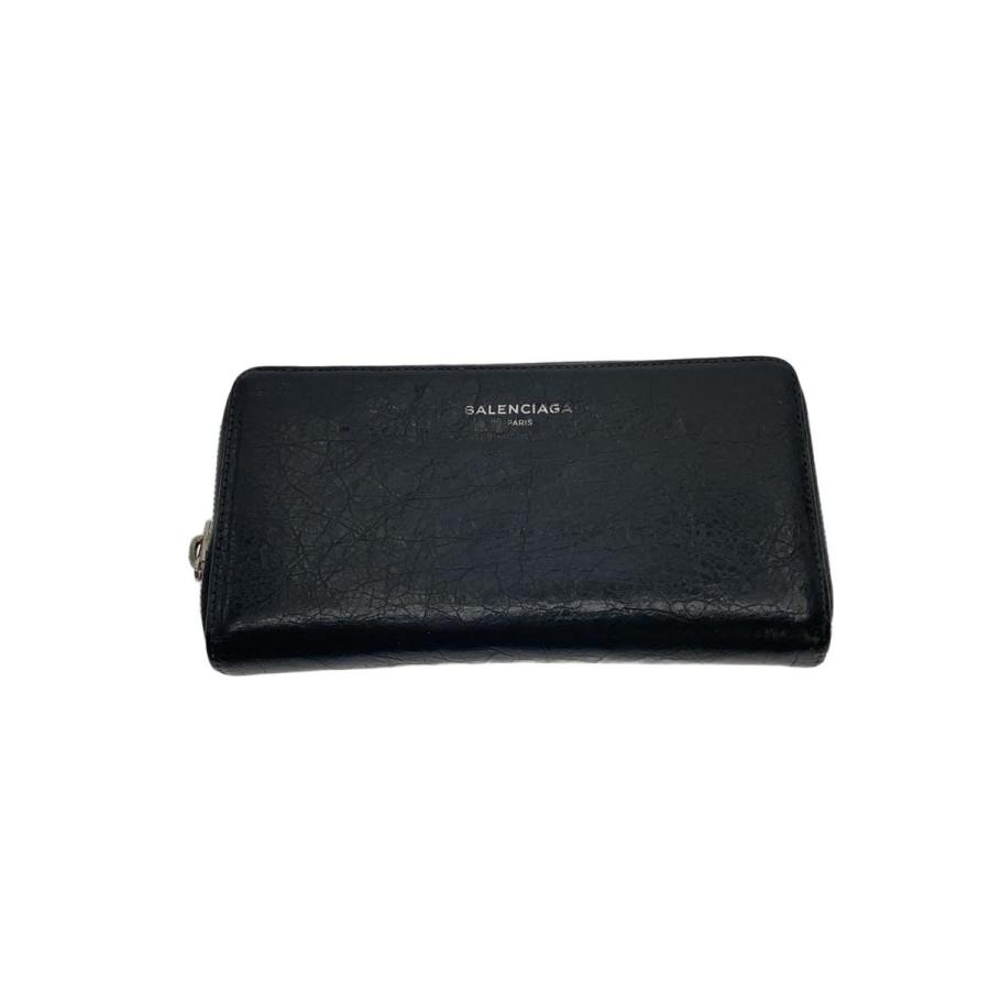 BALENCIAGA◇長財布/レザー/GRY/メンズ/419805// : セカンドストリート