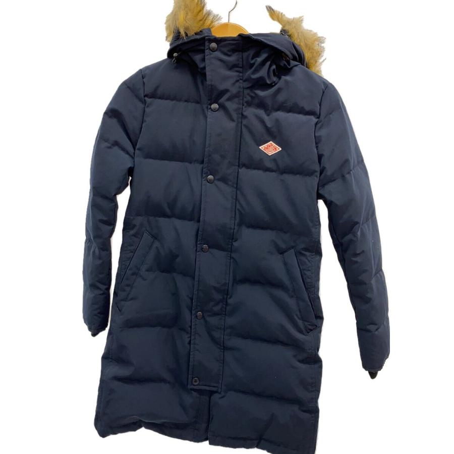 DANTON◇コート/36/ポリエステル/NVY/無地/18A-FA-002 : セカンド