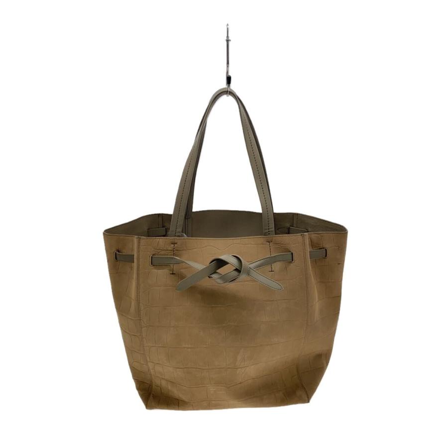 CELINE◇カバファントム/型押し/トートバッグ/--/BEG// : セカンド