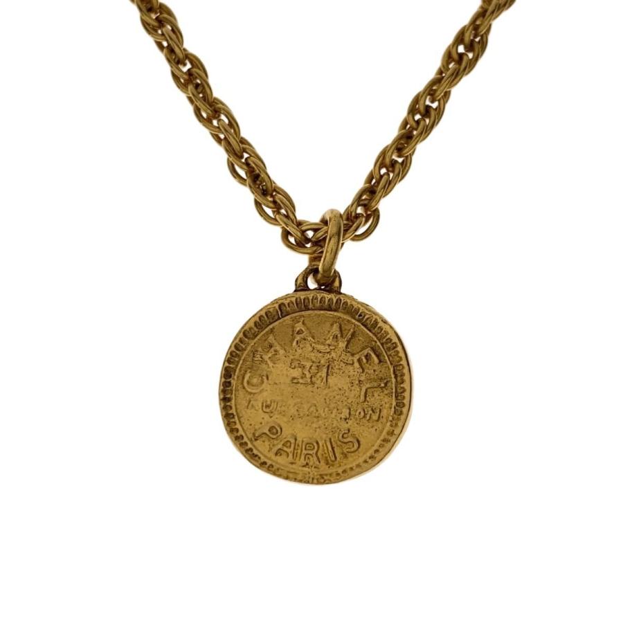 CHANEL / ネックレス/--/ゴールド/トップ有/レディース/カンボン CHANEL◇カンボン/ネックレス/--/GLD/トップ有/レディース : セカンド