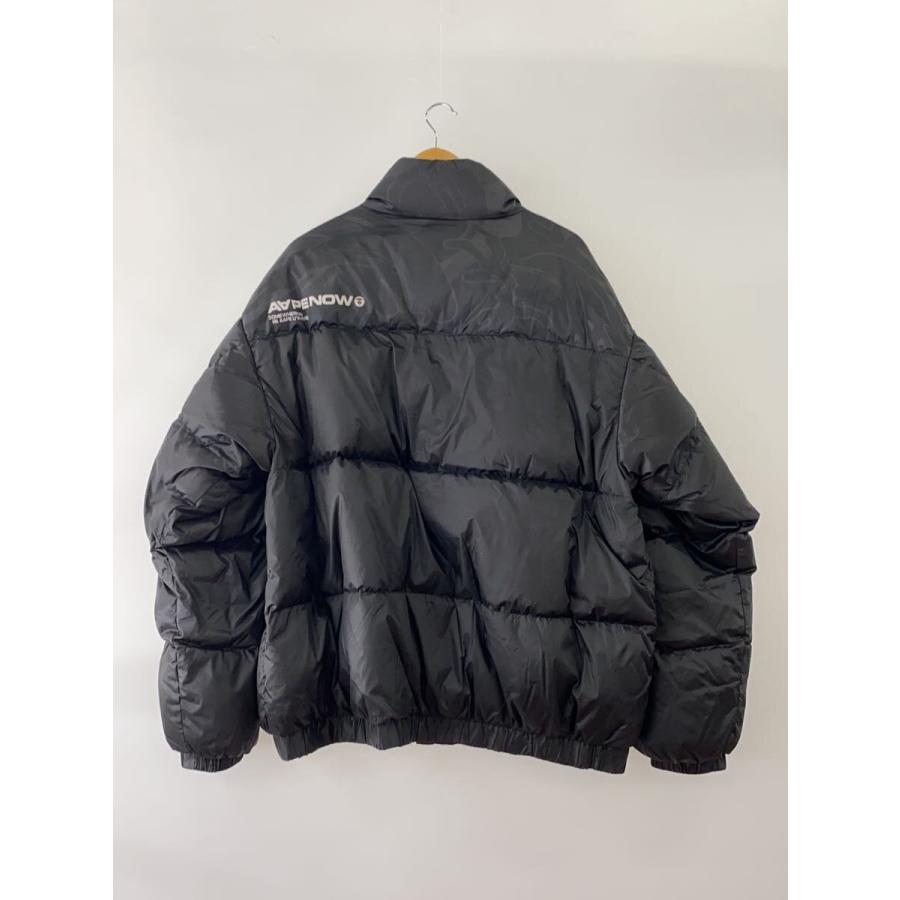 AAPE BY A BATHING APE◇ダウンジャケット/XL/ポリエステル/BLK 