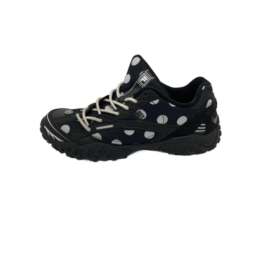 FILA◇×RAY BEAMS/ECHAPPE MS V2/水玉/ローカットスニーカー/24cm/BLK