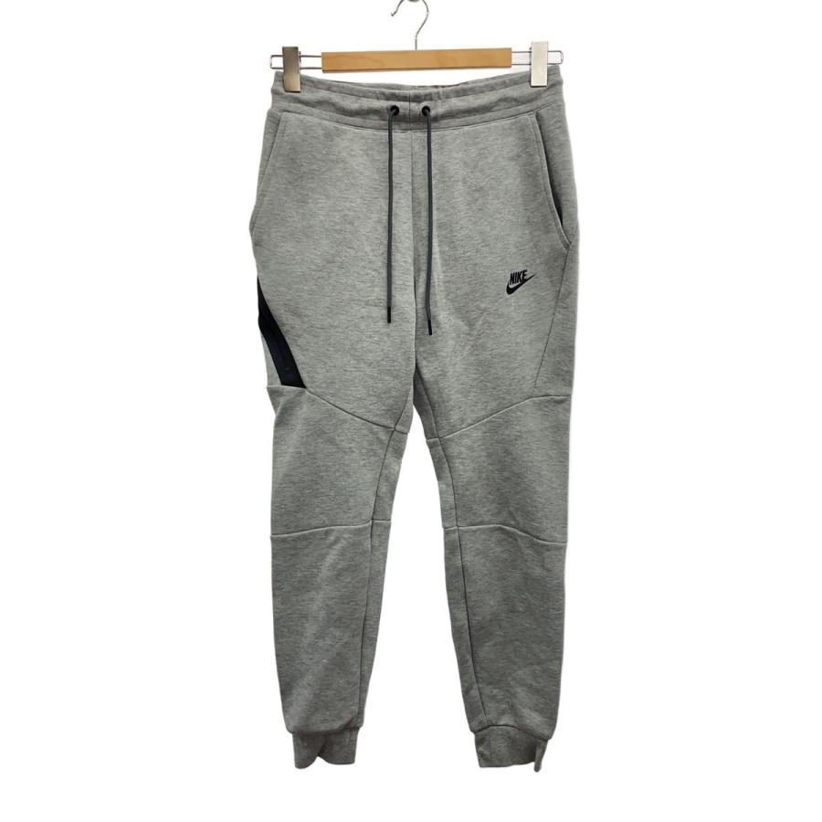 NIKE◇テックフリースジョガーパンツ/S/コットン/GRY/805163-063