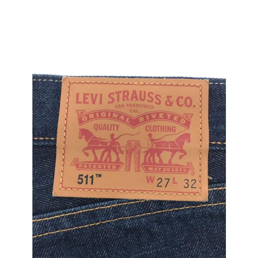 Levi’s◆ボトム/コットン/IDG/PC/米国製/WHITE OAK/赤耳