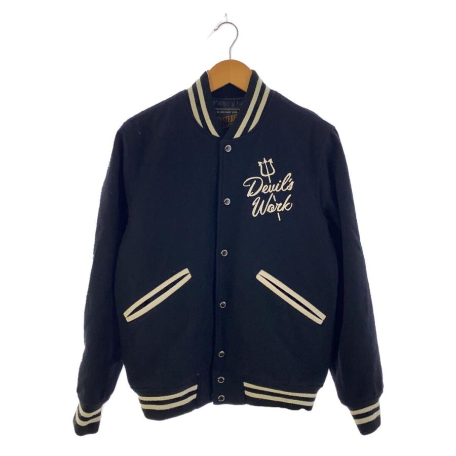 HYSTERIC GLAMOUR◇スタジャン/S/ウール/GRY/021183AB11 HYSTERIC GLAMOUR◇スタジャン/S/ウール/GRY/021183AB11