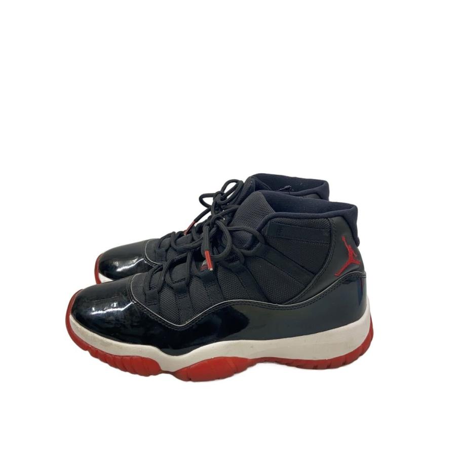NIKE◇AIR JORDAN 11 RETRO/エアジョーダン11レトロ/ブラック/378037