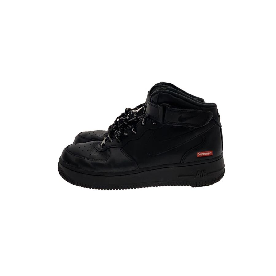 NIKE◇AIR FORCE 1 MID_エアフォース ミッド/27.5cm/BLK// : セカンド 