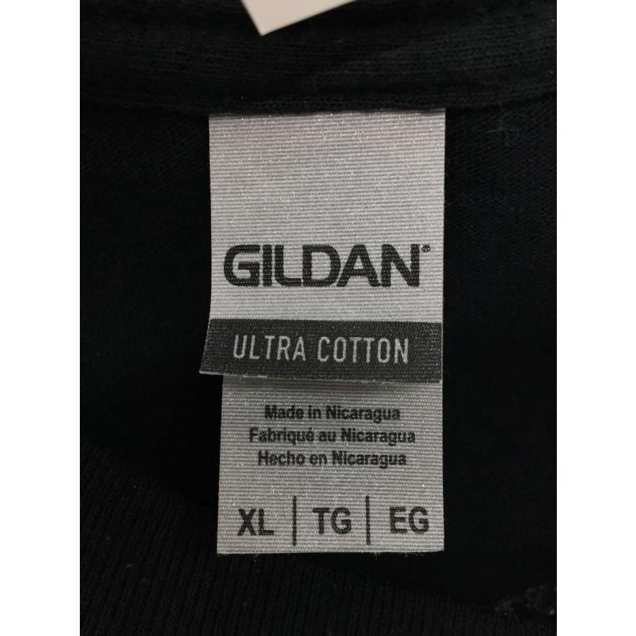 GILDAN◇長袖Tシャツ XL コットン BLK - トップス