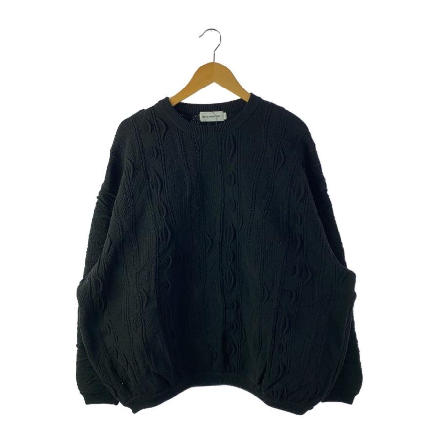 COOTIE◇3D Jacquard Solotex Knit Crew/ニット・セーター(厚手)/L