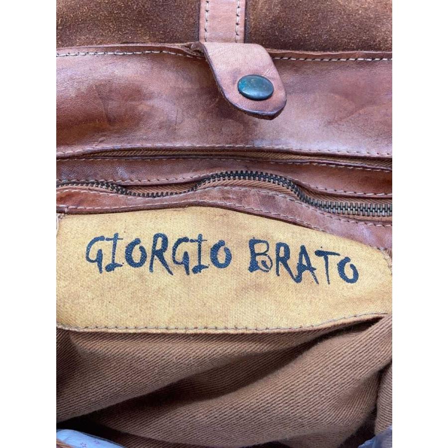 GIORGIO BRATO◇ショルダーバッグ/レザー/BRW// : セカンドストリート