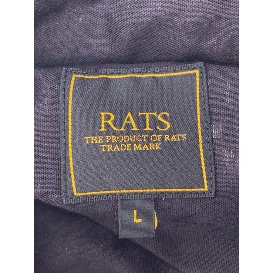 RATS◆ARROW CROSS SHIRT /L/コットン/BLK/無地/23RS-0308｜ssol-shopping｜03