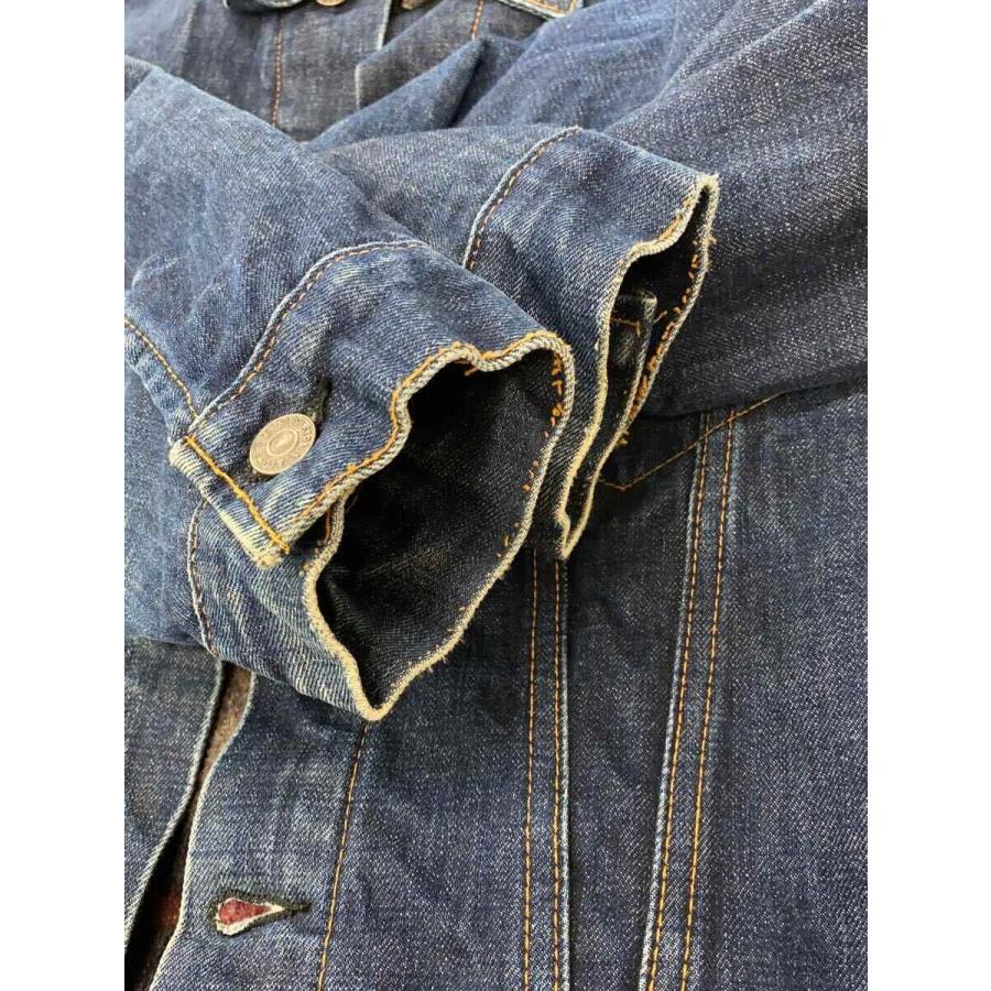 Levi's◇TROY社製/BIG E/ブランケットライナー/ボタン裏525/Gジャン