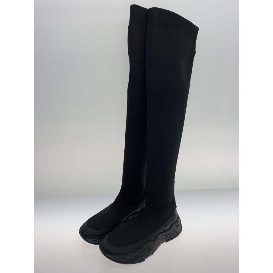 AULA(AULA AILA)◇vibramソール/ロングブーツ/36.5/BLK/1221-10014 