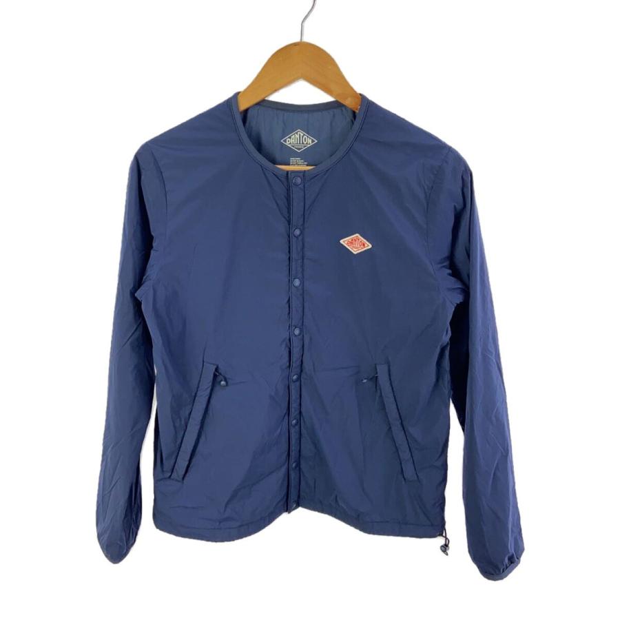 ダントン ノーカラーインナーインナーダウン S DANTON◇NSULATION JACKET/ノーカラーインナーダウンジャケット/36