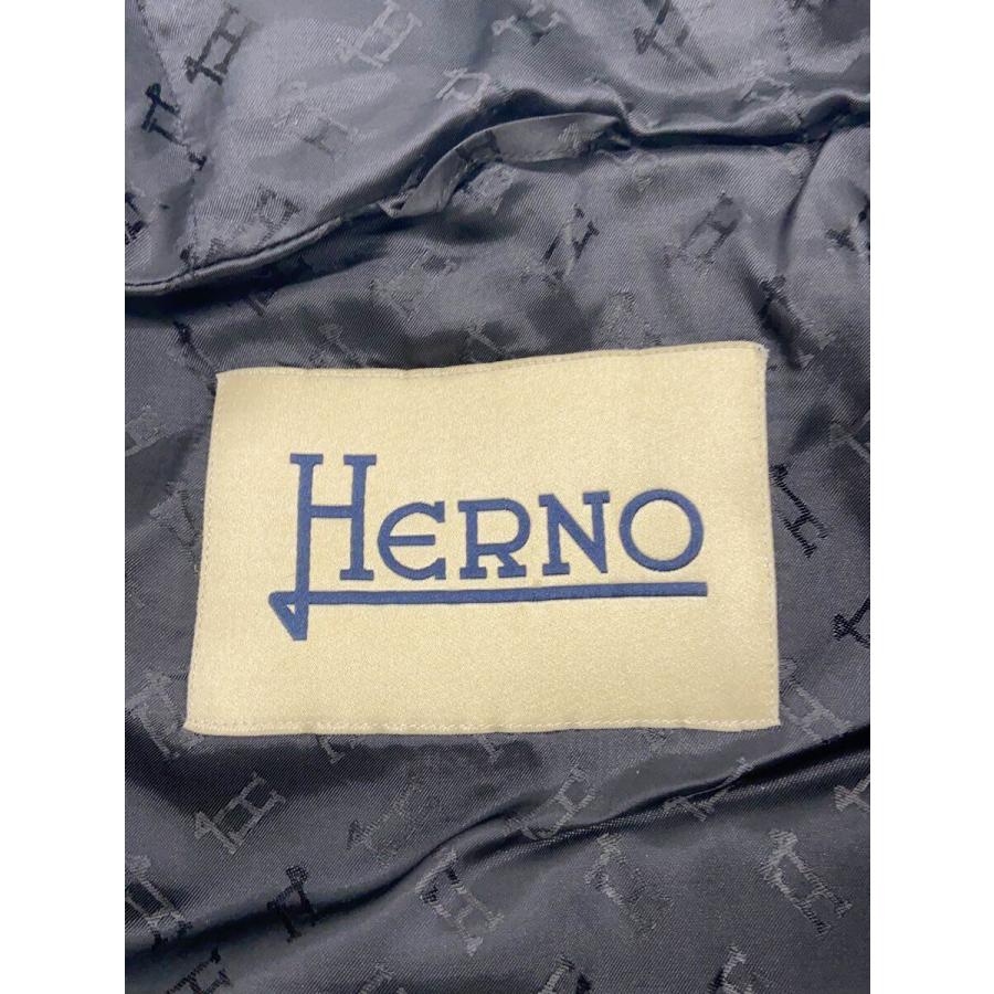 HERNO◇24FW/フェイクミンクファー スウェットシャツ/ジップパーカー